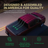 ETX Soft Roll up Truck Bed Tonneau Cover | 53317 | Fits 2015 - 2020 Ford F-150 8' 2" Bed (97.6")