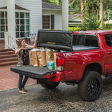 ETX Soft Tri-Fold Truck Bed Tonneau Cover | 59312 | Fits 2015 - 2020 Ford F-150 (Incl. Raptor) 5' 7" Bed (67.1")