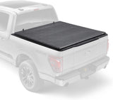 ETX Soft Tri-Fold Truck Bed Tonneau Cover | 59312 | Fits 2015 - 2020 Ford F-150 (Incl. Raptor) 5' 7" Bed (67.1")