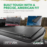 ETX Soft Roll up Truck Bed Tonneau Cover | 53317 | Fits 2015 - 2020 Ford F-150 8' 2" Bed (97.6")