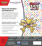 Pokemon Trading Card Games Scarlet & Violet 3.5 151 Collection Alakazam Ex - 4 Pokemon TCG: Scarlet & Violet—151 Booster Packs